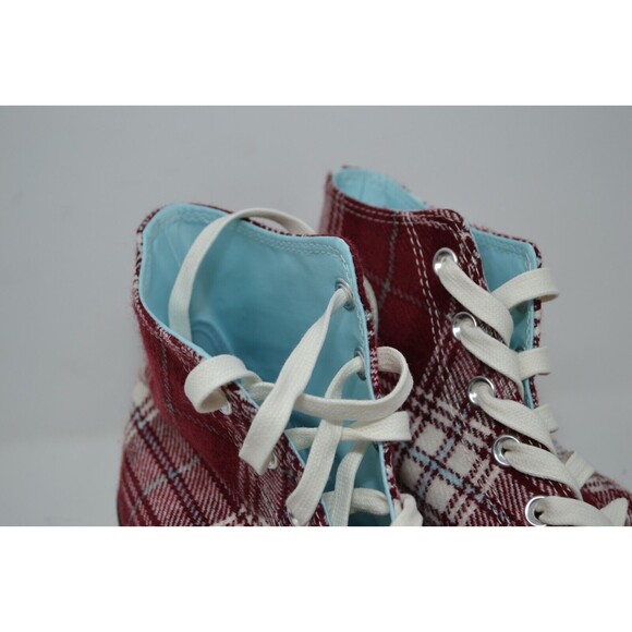 Converse Chuck Taylor All Star 70 Hi Red White Plaid Pack W13.5/ M 11.5 -162403C - Picture 12 of 16